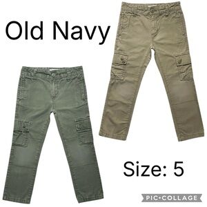 (2) Boys Old Navy Cargo Pants